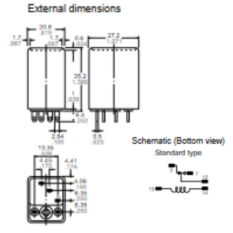 RELAY DC 24V 6072